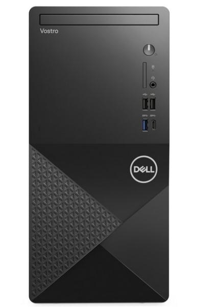 Настолен компютър Dell Vostro 3030, Intel Core i3-14100 4C (3.5/4.7GHz, 12MB Cache), 8GB DDR5, 512GB SSD NVMe, 3x USB 3.2 Gen 1 Type-A, Linux