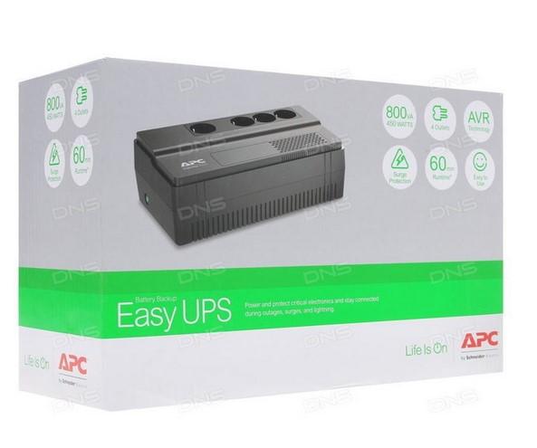 UPS APC EASY UPS BV, 500VA / 300W, AVR, Schuko Outlet, 230V, Line Interactive, Mini Tower