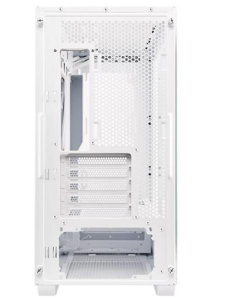 Кутия ASUS A21 WHITE, 1 x Headphone 1 x Microphone 2 x USB 3.2, mATX, Mini-ITX, Бяла