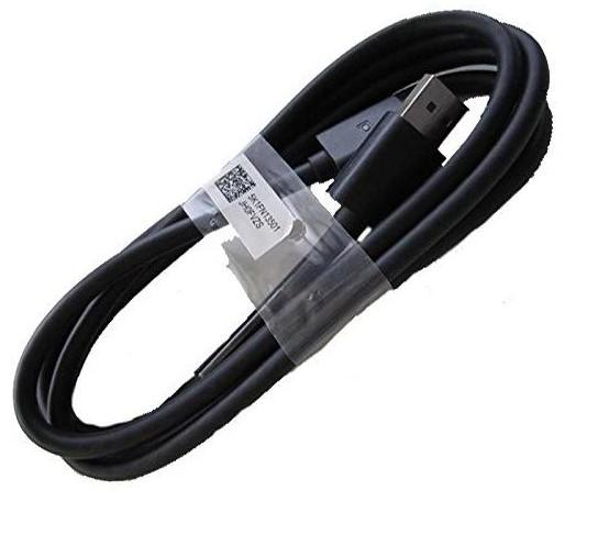 Кабел DELL OEM 5K1FN13501 DisplayPort (м) към DisplayPort (м), 1.80m