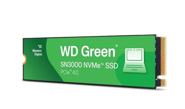 Western Digital Green SN3000 SSD 1TB, M.2 2280 PCIe Gen4x4, BULK