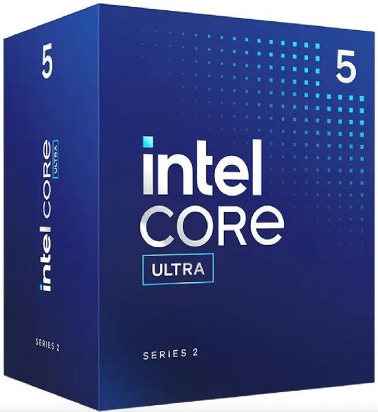 Процесор Intel Core Ultra 5 235 14C (2.9/5.0GHz, 24MB Cache, 121W, LGA1851), BOX, с охлаждане