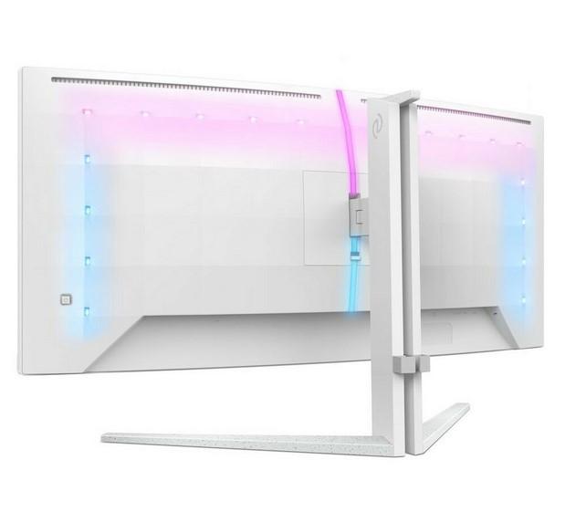 Монитор Philips 34M2C5501A, 34" (80.01cm) VA панел, 180Hz, WQHD, 0.5ms, Mega Infinity DCR, 300cd/m2, HDMI, DP, USB