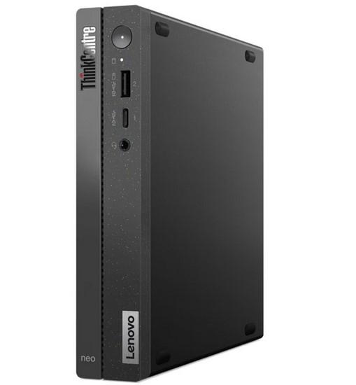 Компютър Lenovo ThinkCentre neo 50q Gen 4, Intel Core i5-13420H 8C (2.1/4.6GHz,12MB Cache), 8GB DDR4, 512GB SSD NVMe, Wi-Fi 6, Bluetooth 5.1, 3x USB 3.2 Gen 2, 1x USB 3.2 Gen 2 Type-C, HDMI, DP, Windows 11 Pro