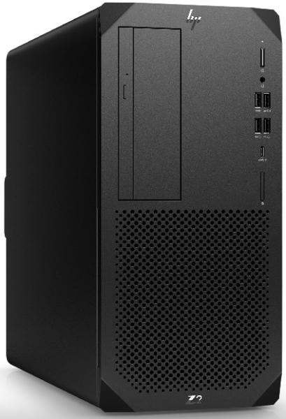 Компютър HP Z2 G9 Tower, Intel Core i3-12100 4C (3.30 / 4.30 GHz, 12MB Cache), Intel UHD Graphics 730, 16GB DDR5 4800 MHz, 256GB SSD M.2 NVMe + 8TB HDD, Windows 11 Pro