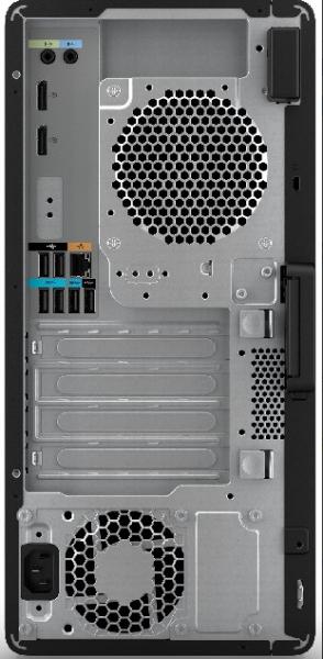 Компютър HP Z2 G9 Tower, Intel Core i3-12100 4C (3.30 / 4.30 GHz, 12MB Cache), Intel UHD Graphics 730, 16GB DDR5 4800 MHz, 256GB SSD M.2 NVMe + 8TB HDD, Windows 11 Pro