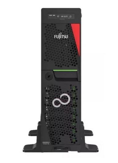 Сървър Fujitsu Primergy TX1320 M6, Raptop Lake Intel Xeon E-2488 8C (3.2/5.6GHz, 24MB Cache), 32GB DDR5 UDIMM, без твърд диск, 2x Intel i210 GbE LAN, 3x USB 3.2 Type-A, 1x USB 3.2 Type-C, 500W PSU , Free DOS