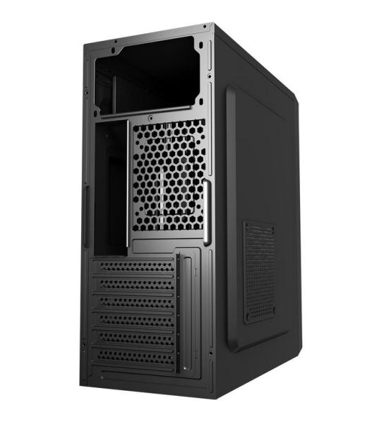 Кутия FSP CMT160, Middle Tower, 1x USB 3.0, 2x USB 2.0, HD Audio, ATX, Micro ATX, черна