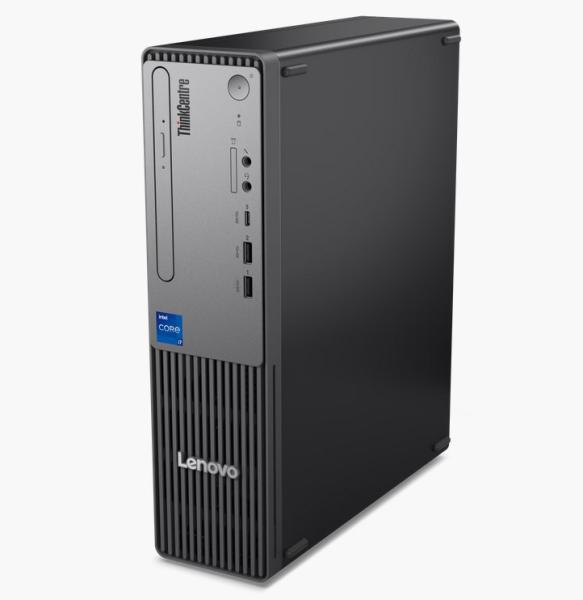 Компютър Lenovo ThinkCentre neo 50s Gen 5, Intel Core i3-14100 4C (3.5/4.7 GHz, 12MB Cache), 16GB DDR5, 512GB SSD, Slim DVD, Windows 11 Pro