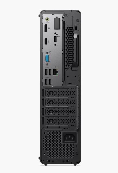 Компютър Lenovo ThinkCentre neo 50s Gen 5, Intel Core i3-14100 4C (3.5/4.7 GHz, 12MB Cache), 16GB DDR5, 512GB SSD, Slim DVD, Windows 11 Pro