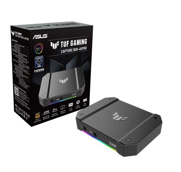 Външен кепчър AUS TUF GAMING CAPTURE BOX-4K PRO