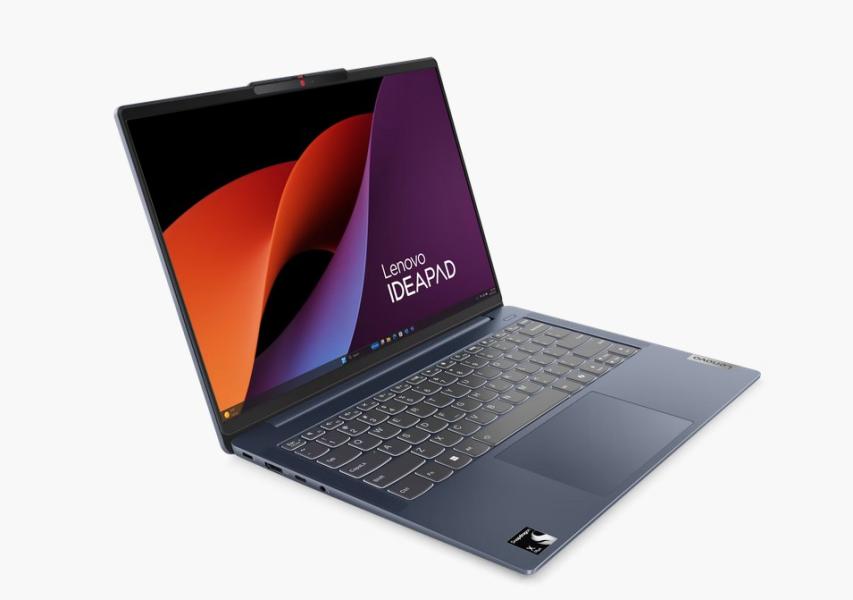 Лаптоп Lenovo IdeaPad Slim 5 14Q8X9, Qualcomm Snapdragon X Plus X1P-42-100 8C (3.2/3.4GHz, 30MB Cache), 14" (35.56cm) WUXGA OLED 400nits Glare Display, 32GB LPDDR5X, 1TB SSD NVMe, Windows 11 Home