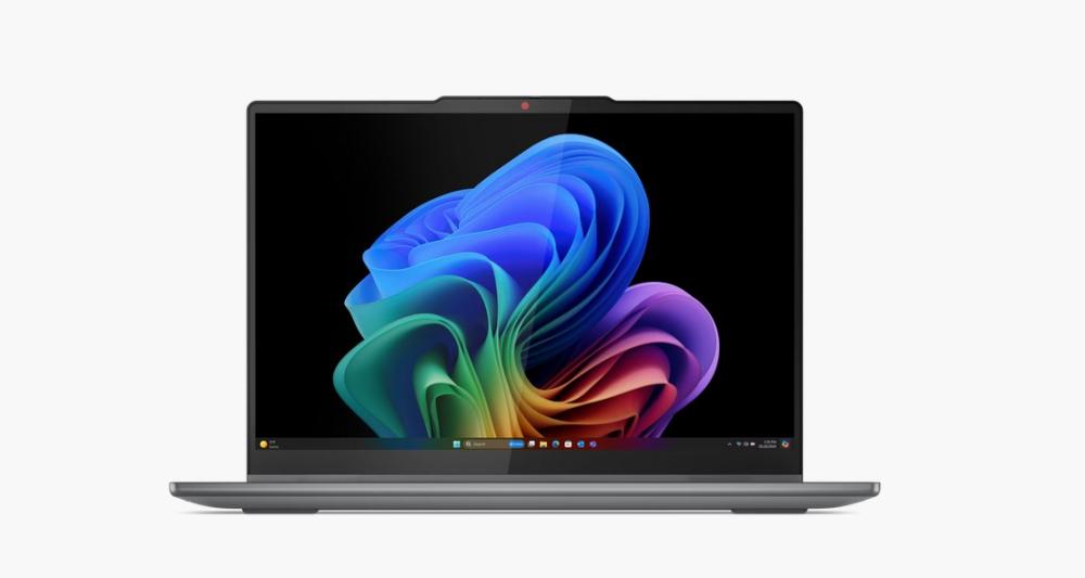 Лаптоп Lenovo IdeaPad 5 2-in-1 14Q8X9, Qualcomm Snapdragon X Plus X1P-42-100 8C (3.2/3.4GHz, 30MB Cache), 14" (35.56cm) WUXGA OLED 400nits Glare Touch Display, 16GB LPDDR5X, 1TB SSD NVMe, Windows 11 Home