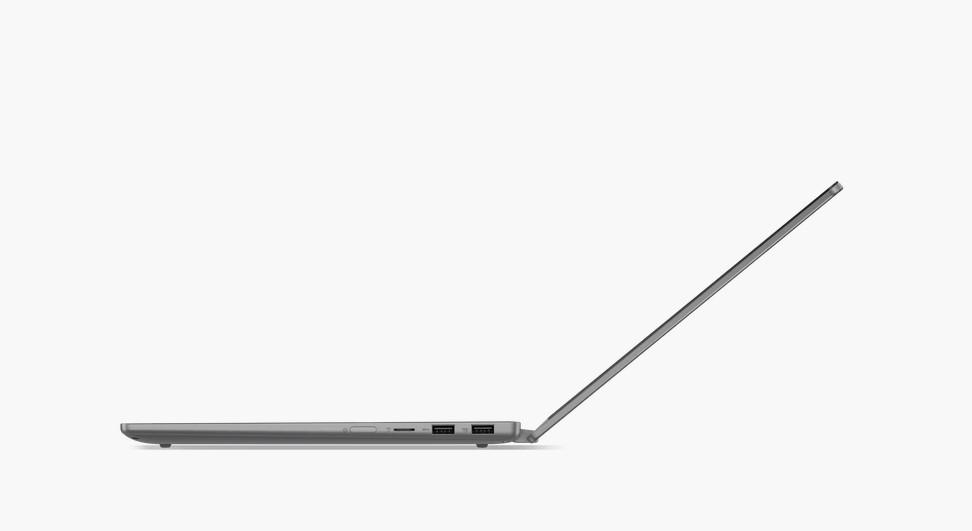 Лаптоп Lenovo IdeaPad 5 2-in-1 14AHP9,  AMD Ryzen 7 8845HS 8C (3.8/5.1GHz, 16MB Cache), 14" (35.56cm) WUXGA OLED 400nits Glare Touchscreen Display, 16GB LPDDR5X, 1TB SSD NVMe, Windows 11 Home