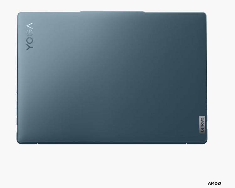 Лаптоп Lenovo Yoga Pro 7 14AHP9, AMD Ryzen 7 8845HS 8C (3.8/5.1GHz, 16MB Cache), 14.5" (36.83cm) WQXGA 90Hz IPS Anti-Glare Display, 16GB LPDDR5X, 1TB SSD NVMe, Free DOS