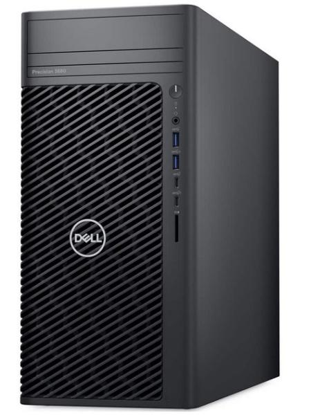 Компютър Dell Precision 3680 Tower, Intel Core i7-14700 20C (2.1/5.4GHz, 33MB Cache), Nvidia T1000 8GB, 16GB DDR5, 512GB SSD NVMe, Mouse + BG KBD, Win 11 Pro