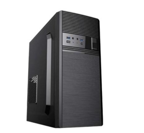 Кутия TrendSonic FC-F56A, Middle Tower, 2 x USB 3.0, 1 x USB Type-C, 1 x AUDIO, ATX, черна, 550W захранване