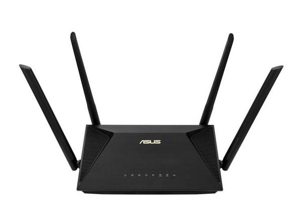 Рутер Asus RT-AX53U AX1800 Dual Band WiFi 6, 2.4GHz (574 Mbps) / 5GHz (1201 Mbps), Wireless AX, 3x LAN 1000Mbps, 1x WAN 1000Mbps, 1x USB 3.0
