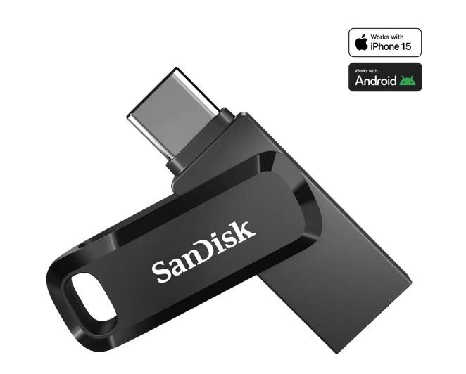 USB памет SANDISK Ultra Dual Drive Go DDC3, 1TB USB 3.2 Gen 1, Type A/C, OTG