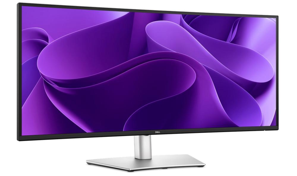 Монитор Dell Pro 34 Plus P3425WE, 34" (86.36 cm) UW-QHD, Curved 3800R, 100Hz, IPS Antiglare, 5ms  GTG (Fast), 1500:1, 350 cd/m2, HDMI, DP, RJ-45, USB, USB Type-C