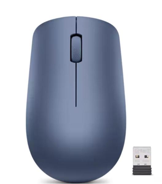 Мишка LENOVO 530 Wireless Mouse Abyss, оптична (1200 dpi), Blue
