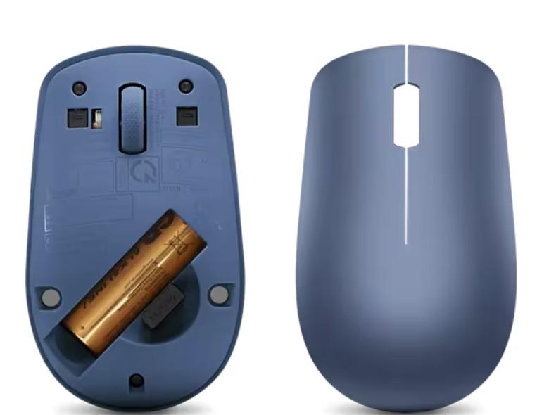 Мишка LENOVO 530 Wireless Mouse Abyss, оптична (1200 dpi), Blue