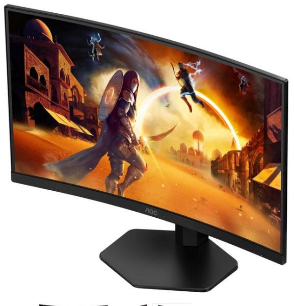 Монитор AOC C27G4ZXU, 27" (68.58cm) VA, 280Hz, Full HD, 1ms, 80 000 000:1, 300cd/m2, HDMI, DP, USB 3.2 Hub