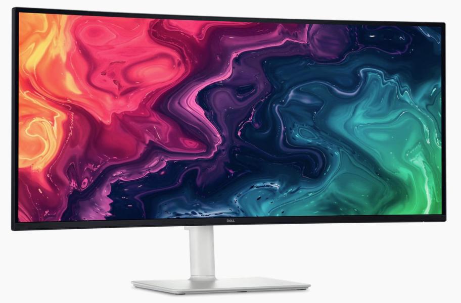 Монитор Dell S3425DW, 34" (86.36 cm) Curved UW-QHD VA Anti-Glare, 1ms, 3000:1, 300 cd/m2, 120Hz, HDMI, USB, USB Type-C