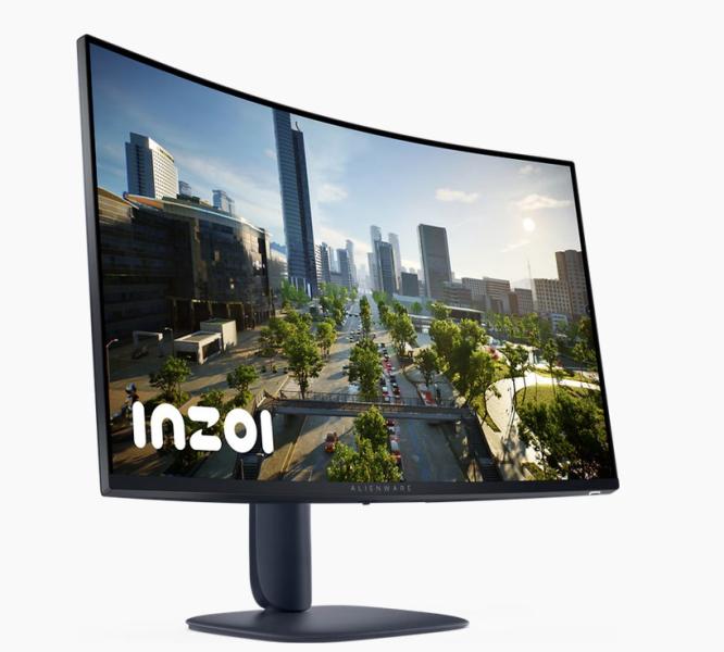 Монитор Dell Alienware AW3225DM, 31.5" (80.01 cm) Curved WQHD VA AG, 180HZ, 1ms, 3000:1, 400cd/m2, HDMI, DP, USB