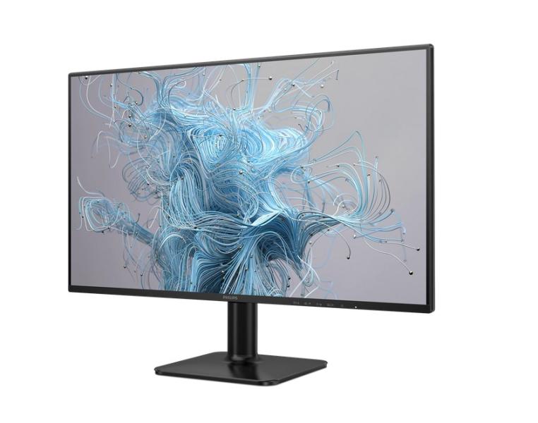 Монитор PHILIPS 24E2N1110, 23.8" (60.45 cm) FHD IPS, 4ms (GtG), 1500:1, 120Hz, 300cd/m2, HDMI, VGA