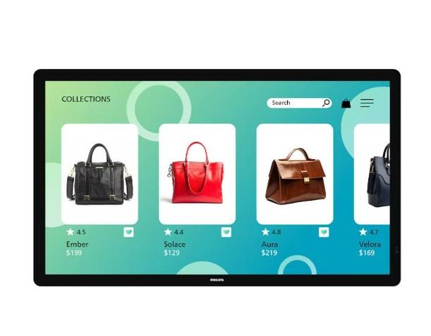 Интерактивен дисплей Philips 32BDL3751T, 31.5" (80.01 cm) FHD IPS сензорен дисплей, HDMI, DP, USB, USB-C, Wi-Fi, Bluetooth, LAN