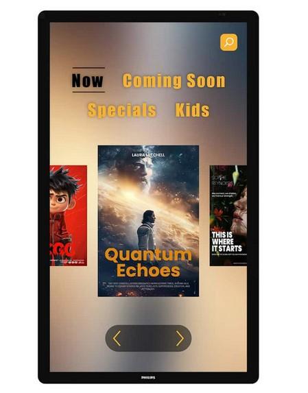 Интерактивен дисплей Philips 32BDL3751T, 31.5" (80.01 cm) FHD IPS сензорен дисплей, HDMI, DP, USB, USB-C, Wi-Fi, Bluetooth, LAN