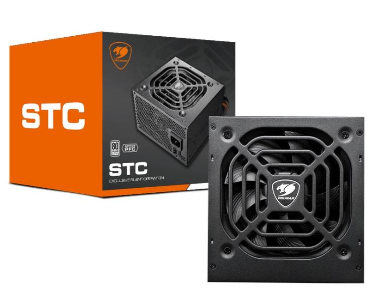Захранване COUGAR STC650, 650W, Active PFC, 80 Plus White