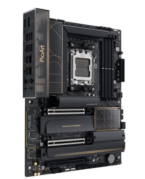 Дънна платка ASUS ProArt X870E-CREATOR WIFI, AM5, 4x DDR5, PCIe 5.0, 4x M.2, 4x SATA 6Gb/s, Wi-Fi 7, HDMI, DP, ATX