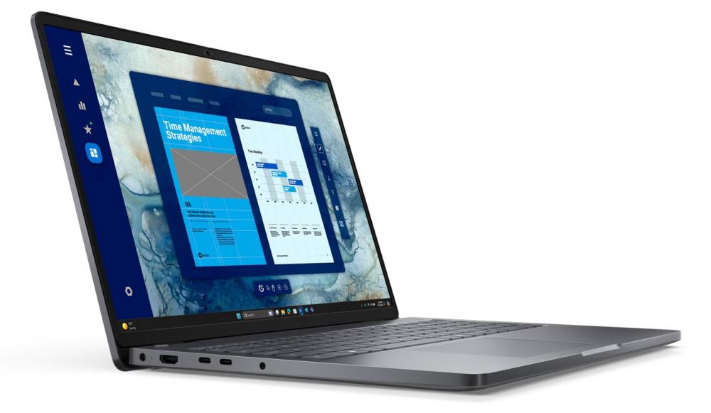 Лаптоп Dell Pro 16 Plus (PC16250), Intel Core i5 120U 10C (3.8 / 5GHz, 12MB Cache), 16.0" (40.64 cm) FHD Anti-Glare, Integrated Intel Graphics, 16GB DDR5, 512GB SSD M.2 PCIe, Ubuntu
