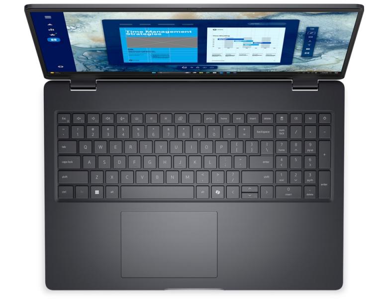 Лаптоп Dell Pro 16 Plus (PC16250), Intel Core i5 120U 10C (3.8 / 5GHz, 12MB Cache), 16.0" (40.64 cm) FHD Anti-Glare, Integrated Intel Graphics, 16GB DDR5, 512GB SSD M.2 PCIe, Ubuntu