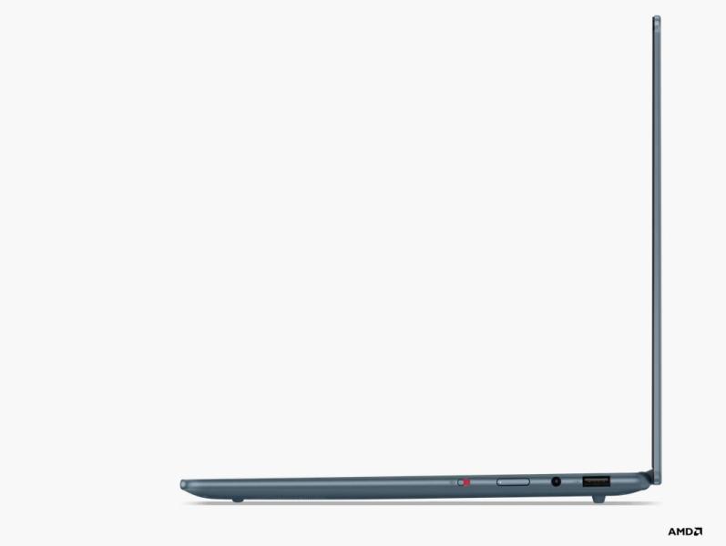Лаптоп Lenovo Yoga Slim 7 14AKP10, AMD Ryzen AI 7 350 8C (2.0 / 5.0 GHz, 16MB Cache), 14" (35.56 см) Full HD+ OLED, AMD Radeon 860M, 32GB LPDDR5x, 1TB M.2 NVMe SSD, Windows 11 Home