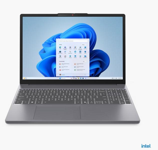 Лаптоп Lenovo IdeaPad Slim 3 15IRH10, Intel Core i7-13620H 10C (1.80 / 4.90 GHz, 24MB Cache), 15.1" (38.35 см) WQXGA OLED, Intel UHD Graphics, 24GB DDR5, 512GB M.2 NVMe SSD, Free DOS