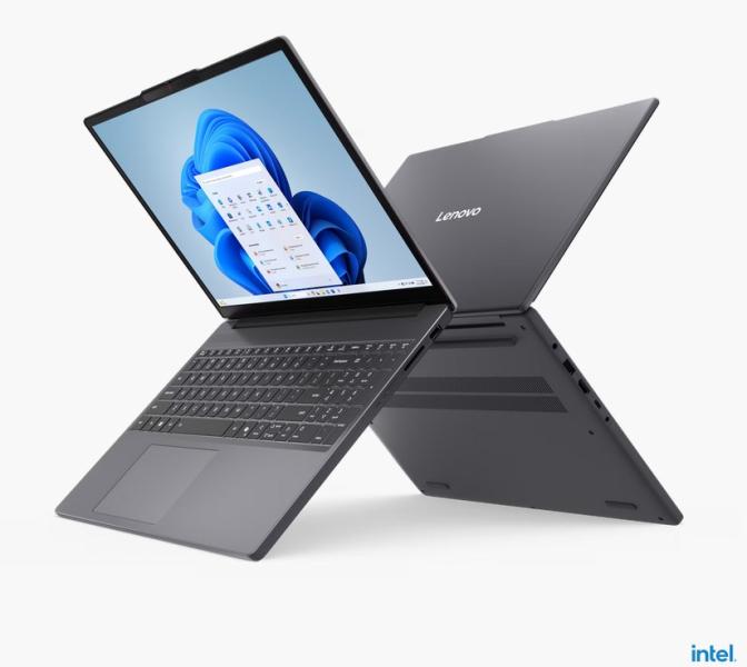Лаптоп Lenovo IdeaPad Slim 3 15IRH10, Intel Core i7-13620H 10C (1.80 / 4.90 GHz, 24MB Cache), 15.1" (38.35 см) WQXGA OLED, Intel UHD Graphics, 24GB DDR5, 512GB M.2 NVMe SSD, Free DOS