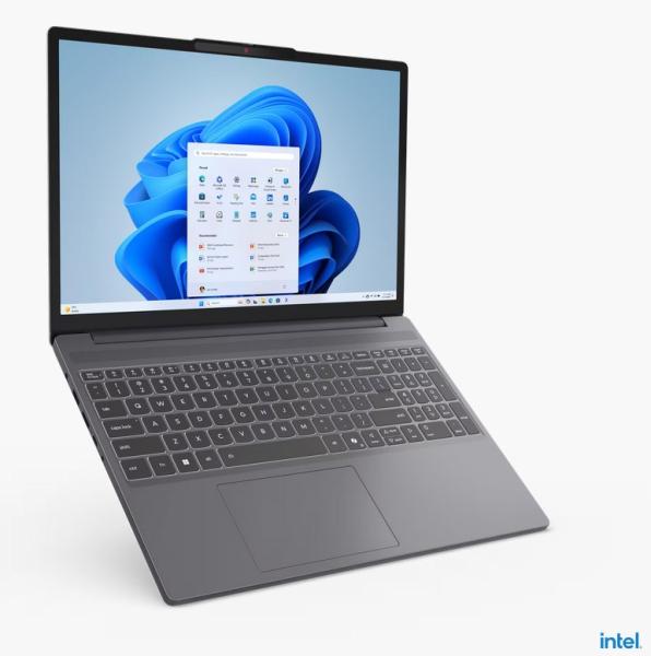 Лаптоп Lenovo IdeaPad Slim 3 15IRH10, Intel Core i7-13620H 10C (1.80 / 4.90 GHz, 24MB Cache), 15.1" (38.35 см) WQXGA OLED, Intel UHD Graphics, 24GB DDR5, 512GB M.2 NVMe SSD, Free DOS