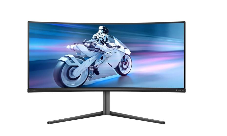 Монитор Philips Evnia 34M2C6500, 34" (86.36 cm) QD OLED curved, 175 Hz, WQHD, 0.03ms, 1000cd/m2, HDMI, DP, USB