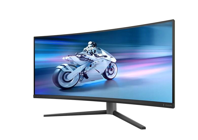 Монитор Philips Evnia 34M2C6500, 34" (86.36 cm) QD OLED curved, 175 Hz, WQHD, 0.03ms, 1000cd/m2, HDMI, DP, USB
