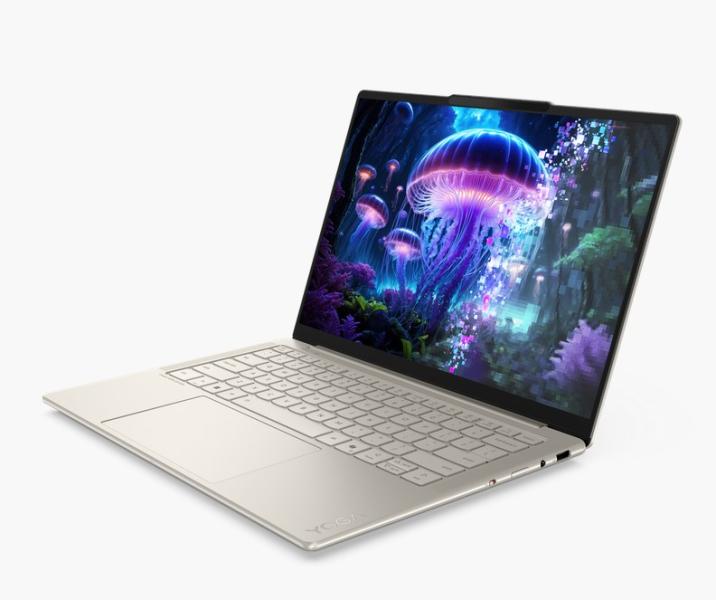 Лаптоп Lenovo Yoga Slim 7 14ILL10, Intel Core Ultra 7 258V 8C (2.2/4.8GHz, 12 MB Cache), 14.0" (35.56 cm) WUXGA OLED, 32GB LPDDR5x, 512GB SSD NVMe, Windows 11 Home