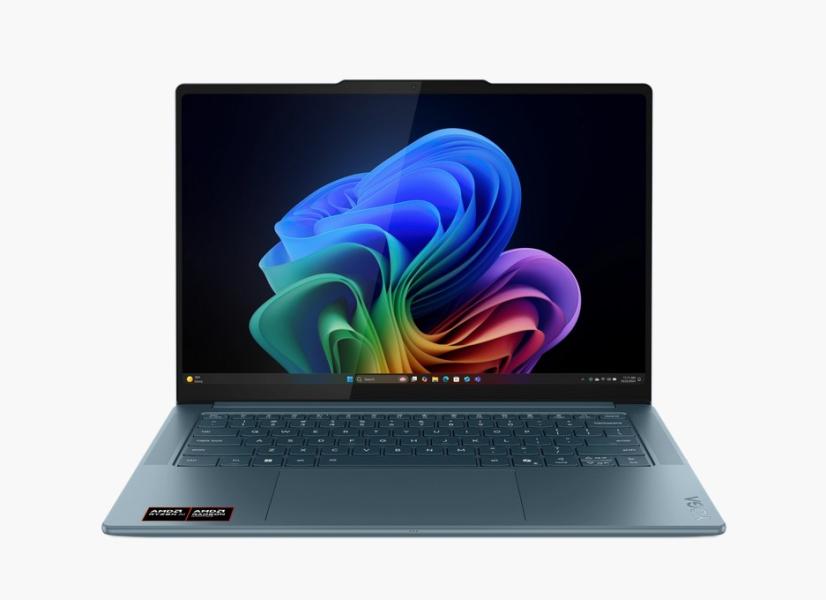Лаптоп Lenovo Yoga Pro 7 14ASP10, AMD Ryzen AI 9 365 10C (2.0 / 5.0 GHz, 24MB Cache), 14.5" (36.83 cm) 3K OLED, 32GB LDDR5x, 1 TB M.2 NVMe SSD, Windows 11 Pro