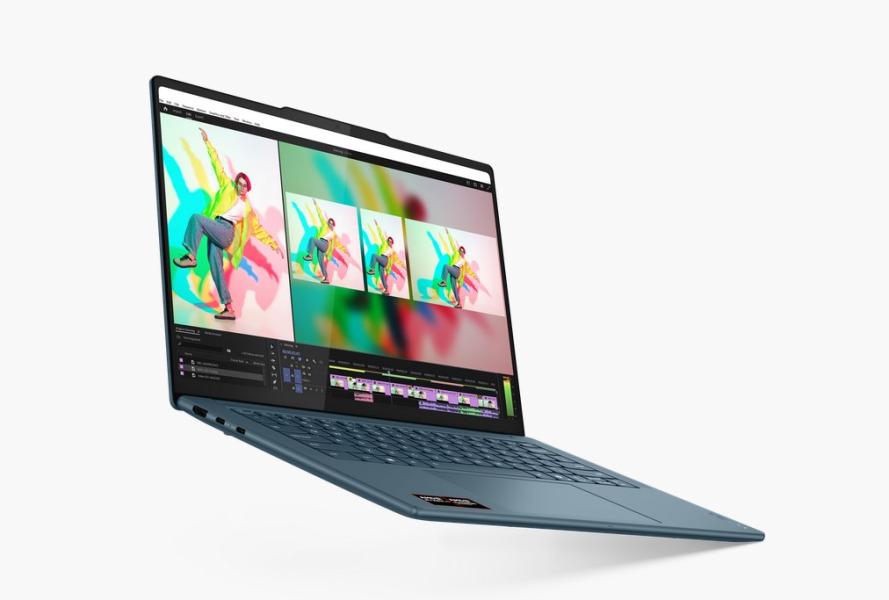 Лаптоп Lenovo Yoga Pro 7 14ASP10, AMD Ryzen AI 9 365 10C (2.0 / 5.0 GHz, 24MB Cache), 14.5" (36.83 cm) 3K OLED, 32GB LDDR5x, 1 TB M.2 NVMe SSD, Windows 11 Pro