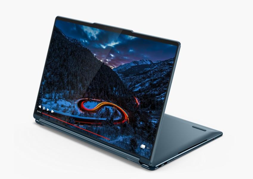 Лаптоп Lenovo Yoga Book 9 14IAH10, Intel Core Ultra 7 255H 16C (1.5 / 5.1 GHz, 24 MB cache), 2 x 14" (35.56 см) 2.8K OLED, Touchscreen, Intel Arc 140T, 32GB LDDR5x, 1TB M.2 NVMe SSD, Windows 11 Home