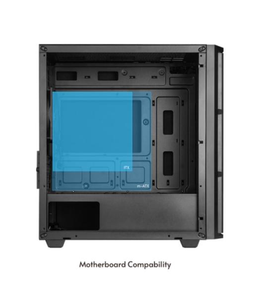Кутия Chieftec Pro Mini, Mini Tower, 1x USB Type C, 1x USB3.0, 1x USB2.0, microATX/Mini-ITX
