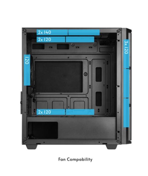 Кутия Chieftec Pro Mini, Mini Tower, 1x USB Type C, 1x USB3.0, 1x USB2.0, microATX/Mini-ITX