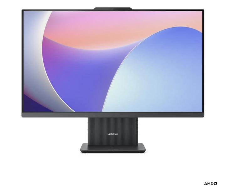 Компютър Lenovo IdeaCentre 27ARR9 All-in-One, 27.0" (68.58 см) Full HD IPS Anti-glare, AMD Ryzen 3 7335U 4C (3.0/4.3GHz, 8MB Cache), 16GB DDR5, 512GB M.2 NVMe SSD, Free DOS