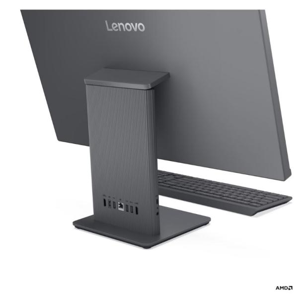 Компютър Lenovo IdeaCentre 27ARR9 All-in-One, 27.0" (68.58 см) Full HD IPS Anti-glare, AMD Ryzen 3 7335U 4C (3.0/4.3GHz, 8MB Cache), 16GB DDR5, 512GB M.2 NVMe SSD, Free DOS